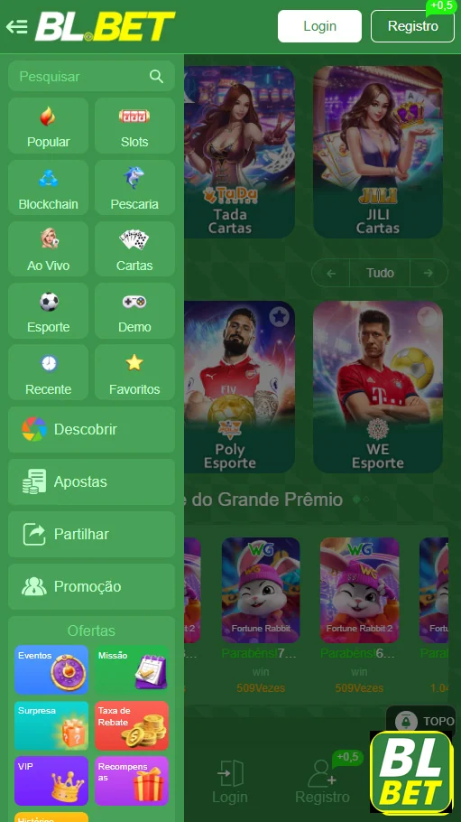 Jogador animado aproveitando promoções exclusivas no cassino